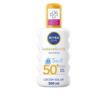

Солнцезащитный лосьон 5 в 1 SPF 50+ 200 мл Sun Babies & Kids