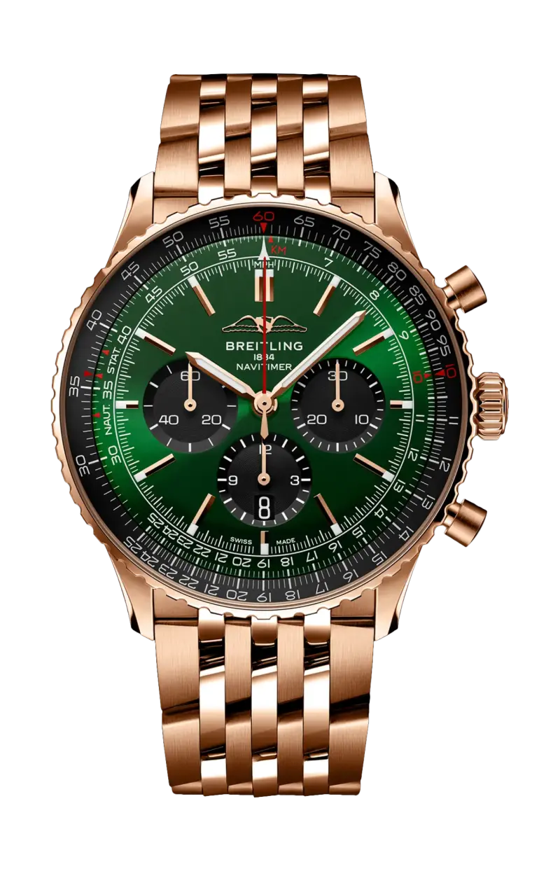 

Навитаймер b01 хронограф 46 - rb0137241l1r1 BREITLING