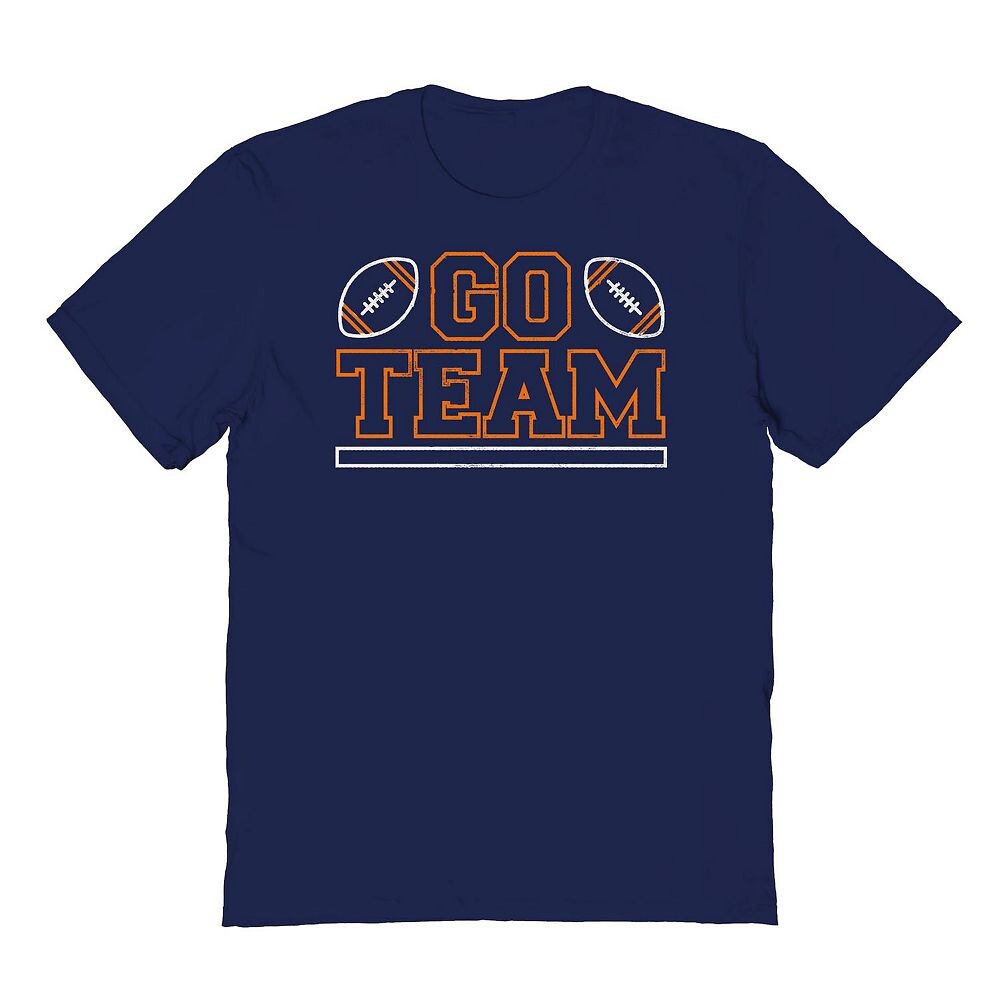 

Мужская футболка с рисунком Duke & Sons Team, цвет Navy Orange