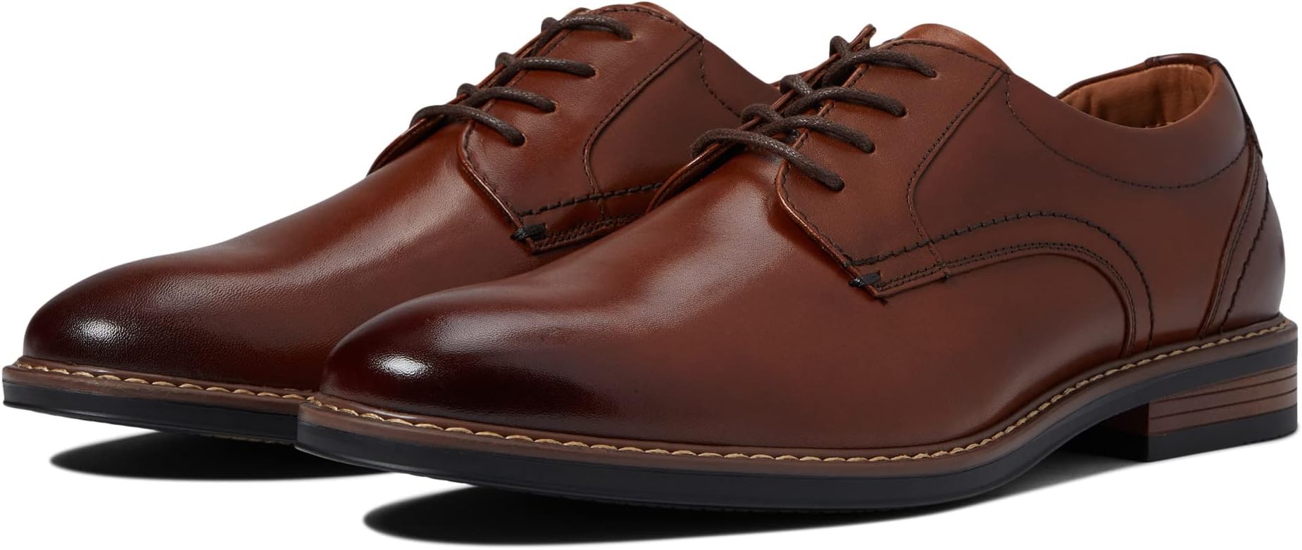 

Оксфорды Centro Flex Plain Toe Oxford Nunn Bush, цвет Cognac