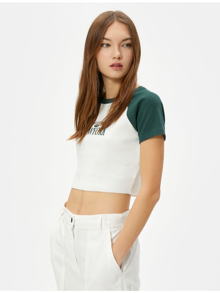 

Футболка KOTON T shirt, экрю