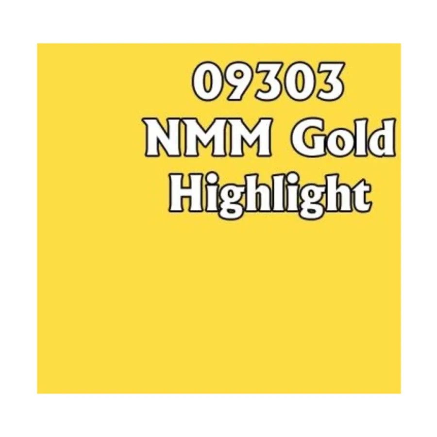 

Золотое выделение (NMM), Master Series Paints - Non Metallic Metal (NMM)