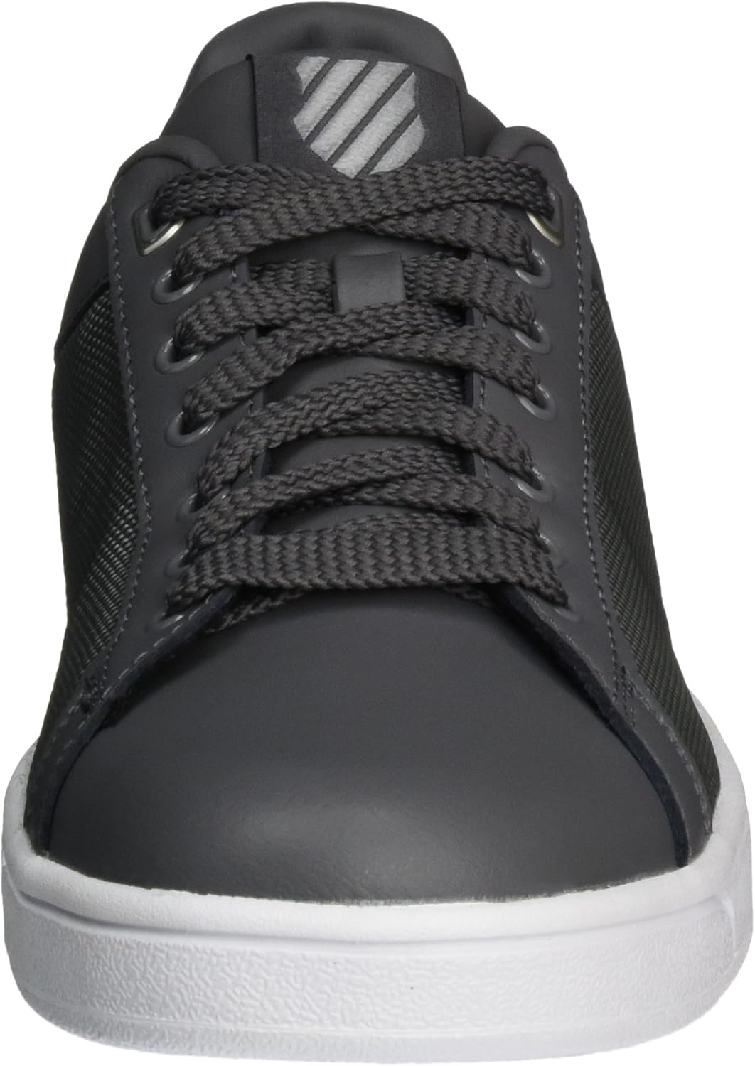 Мужские модные кроссовки K-Swiss Clean Court, белый/угольный — фото 2