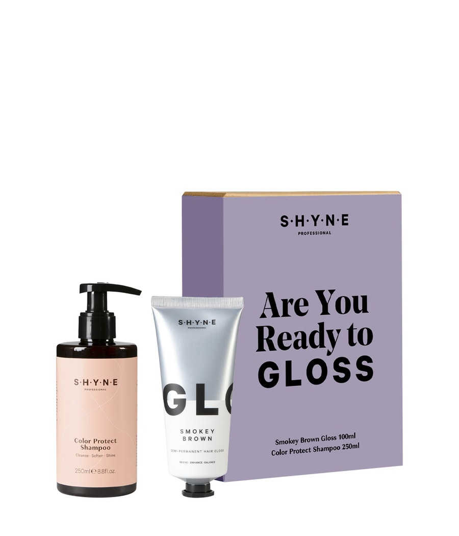 

Набор для ухода за волосами SHYNE Are you Ready to Gloss Smokey Brown Set, 1 шт.