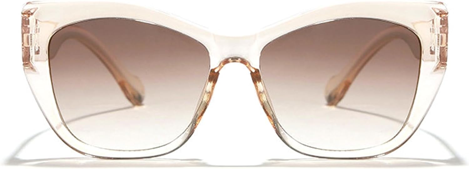 

Willochra Солнцезащитные очки «Кошачий глаз» для женщин, модные солнцезащитные очки UV400, роскошные ретро-панк квадратные женские солнцезащитные очки с градиентом, C7