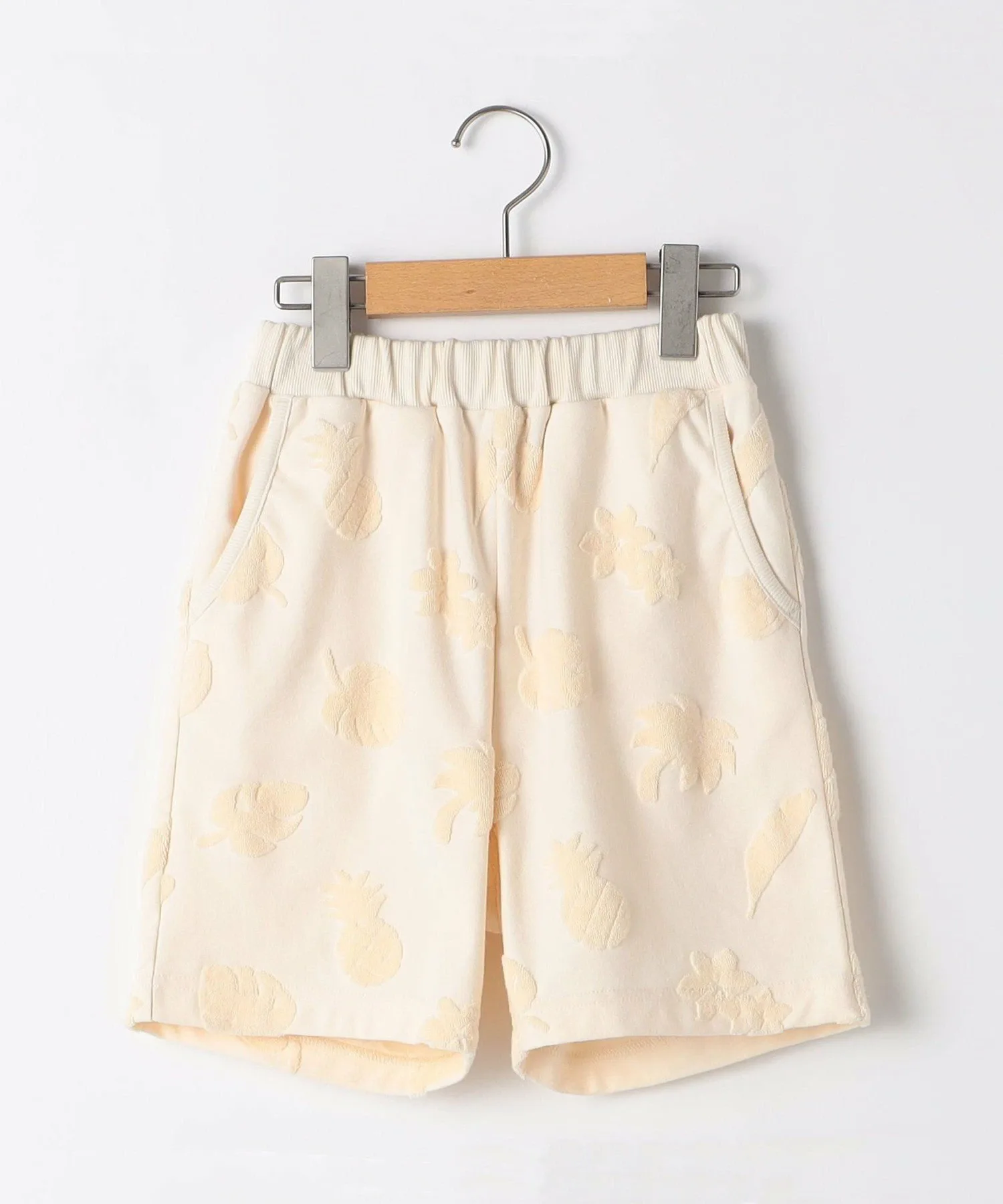 Детские шорты SHIPS: 80-90 см / Жаккардовые шорты с ворсом SHIPS KIDS, Off white