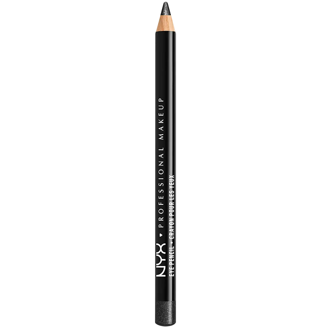 

Черная мерцающая подводка для глаз Nyx Professional Makeup Slim, 1 гр