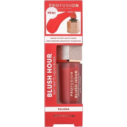 

Жидкие кремовые румяна Blush Hour Paloma 6 мл, Profusion Cosmetics