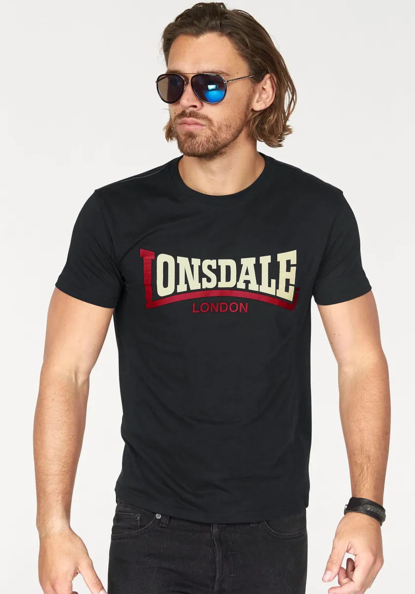 

Футболка Lonsdale "ДВА ЦВЕТА", черный