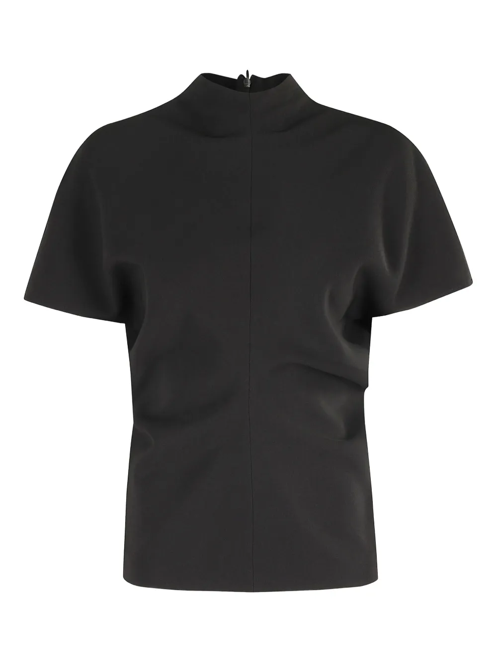 

Футболка с воротником-стойкой Federica Tosi, черный