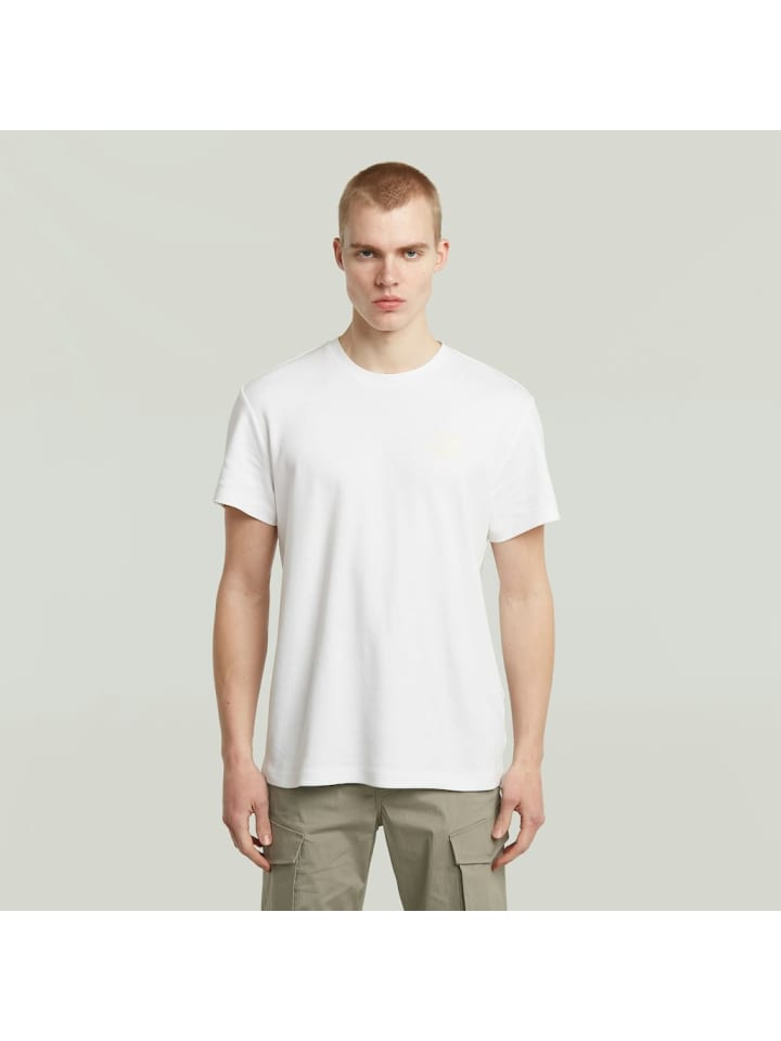 

Футболка белого цвета G-Star Raw