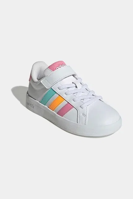 Кроссовки детские GRAND COURT 3.0 Adidas, белый — фото 2