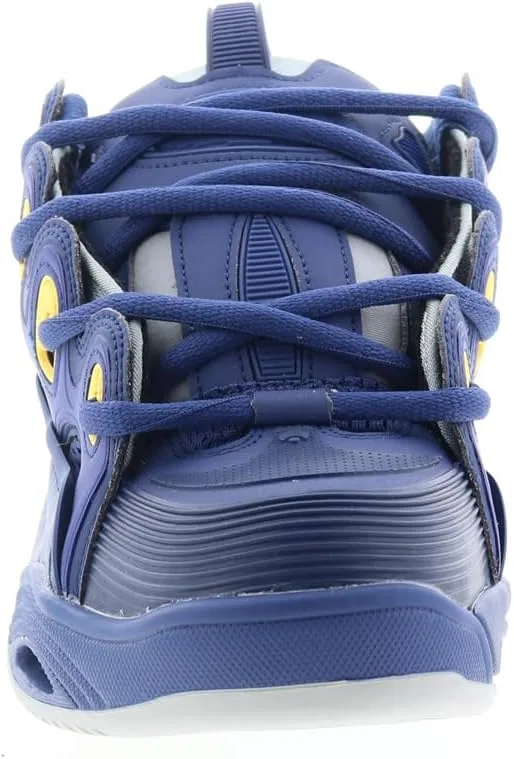 Кроссовки для скейтбординга Osiris D3 2001, Cadet Blue/Yellow — фото 3