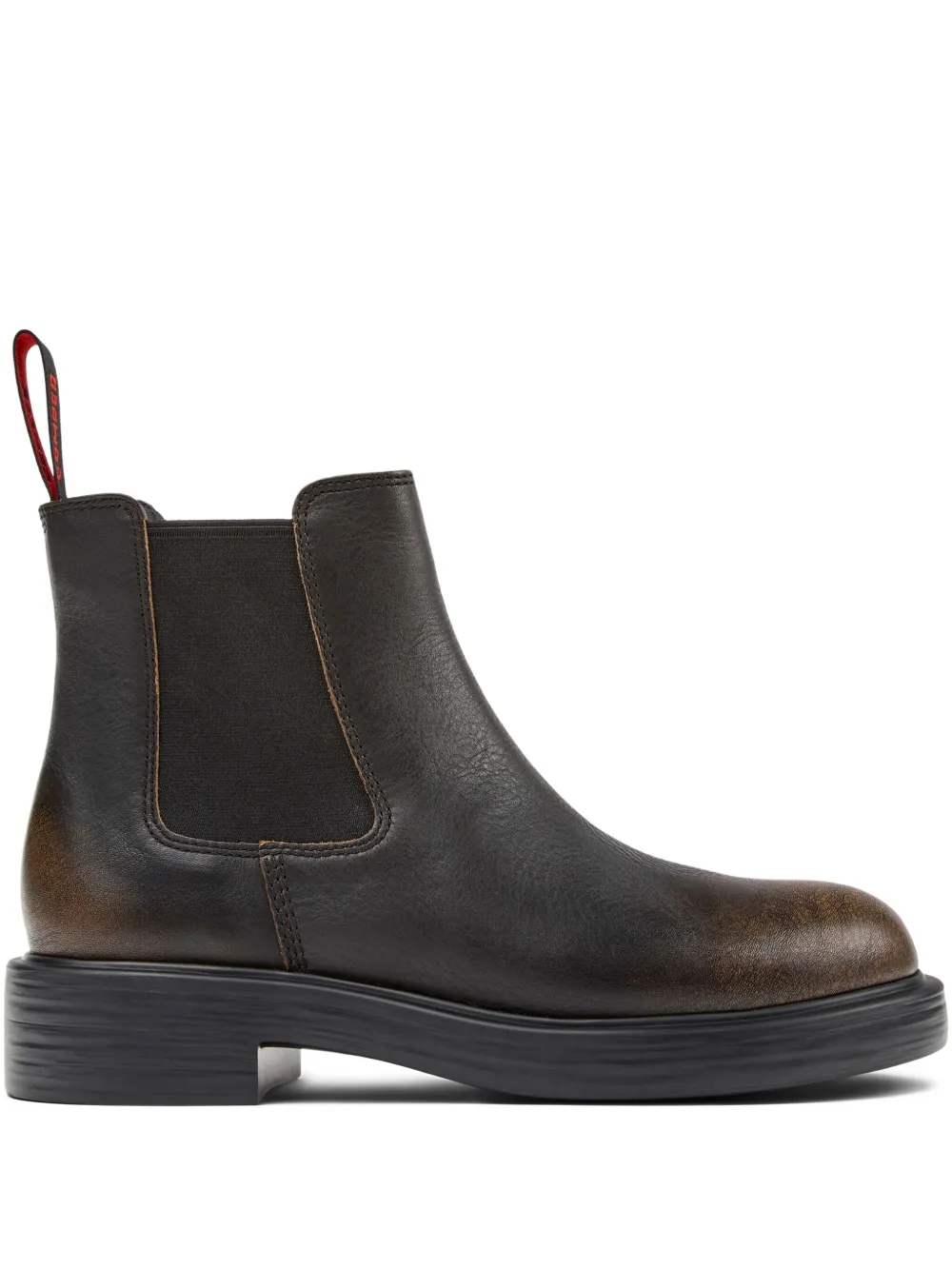 Ботинки женские челси Camper Dean 42 кожаные, коричневый