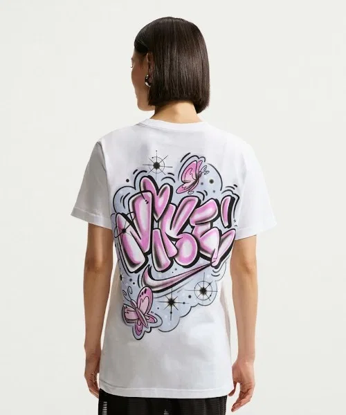 Женская футболка NIKE NSW CLSC BF ARBRSH BTTR T — фото 4