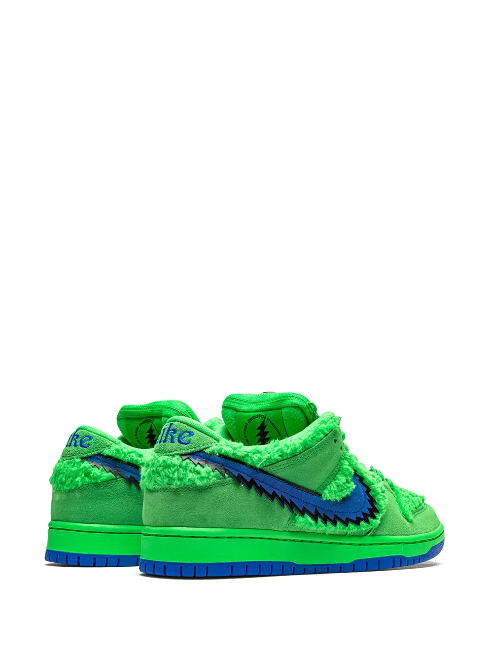 Кроссовки SB Dunk Low из коллаборации с Grateful Dead Nike, зеленый — фото 3