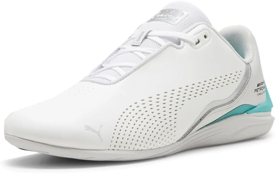 Кроссовки PUMA Unisex Adult Low Trainers BMW MMS Drift Cat Decima, White Glossy Green — фото 3