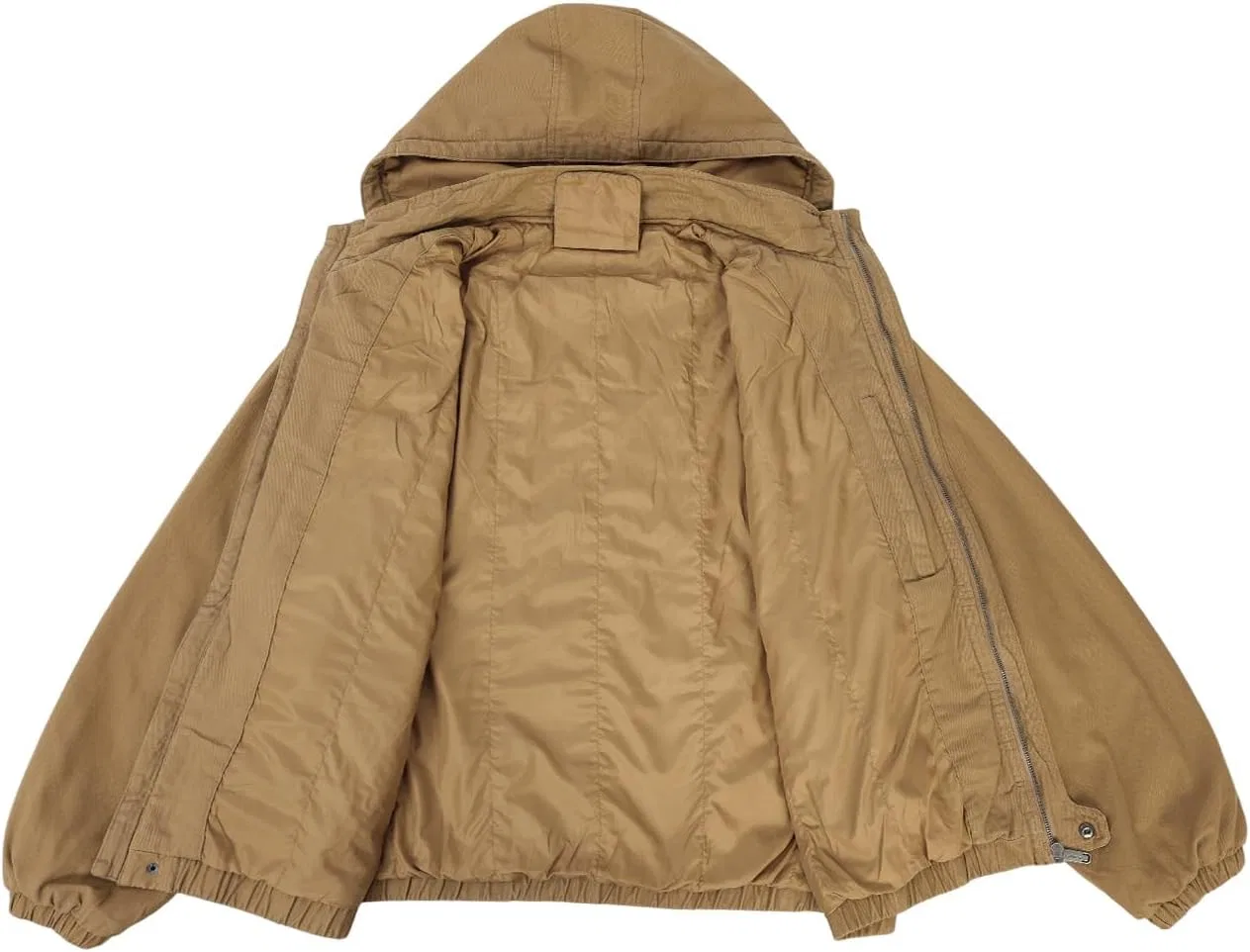 Мужская куртка-бомбер Cotton, Khaki — фото 4