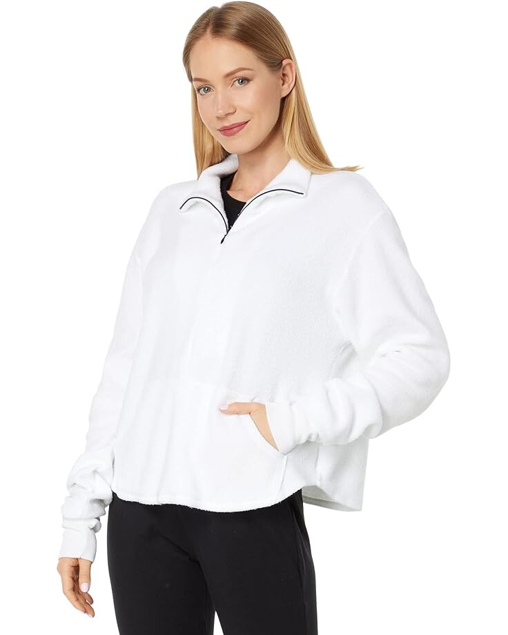

Толстовка LAmade Bello Plush Modal Fleece 1/2 Zip, белый