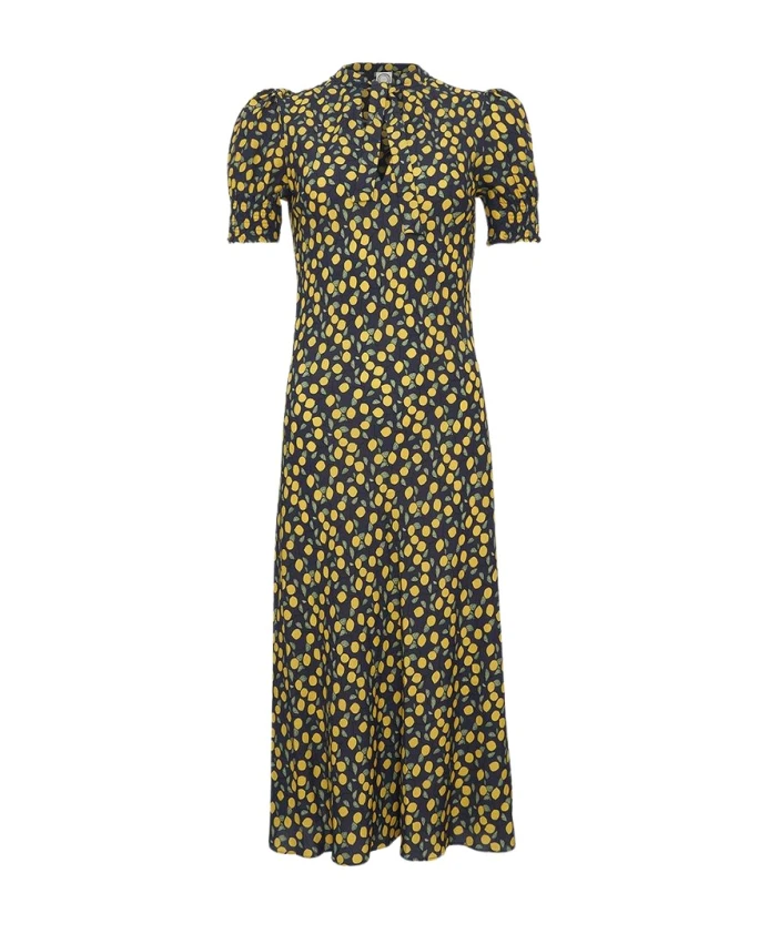 

Cerise day Dress дневное платье вишнево Ines De La Fressange Paris, мультиколор