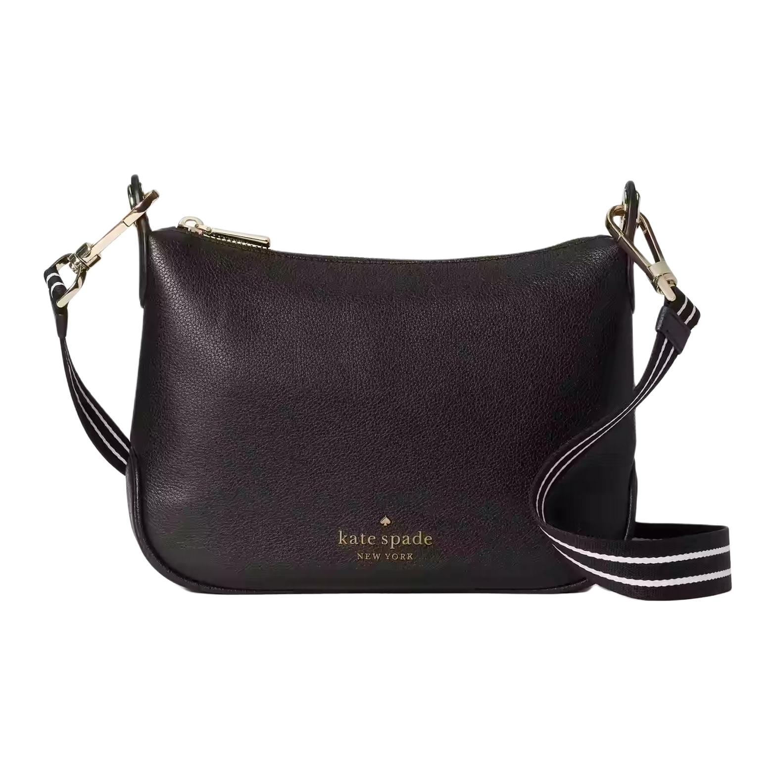 

Kate Spade Кожаная женская сумка через плечо черная