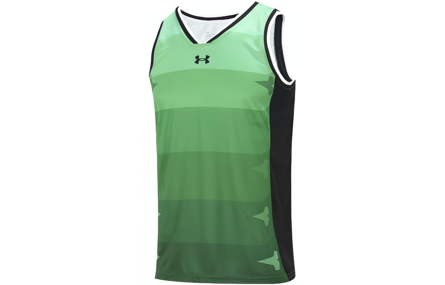 

Баскетбольная майка мужская зеленая Under Armour, зеленый