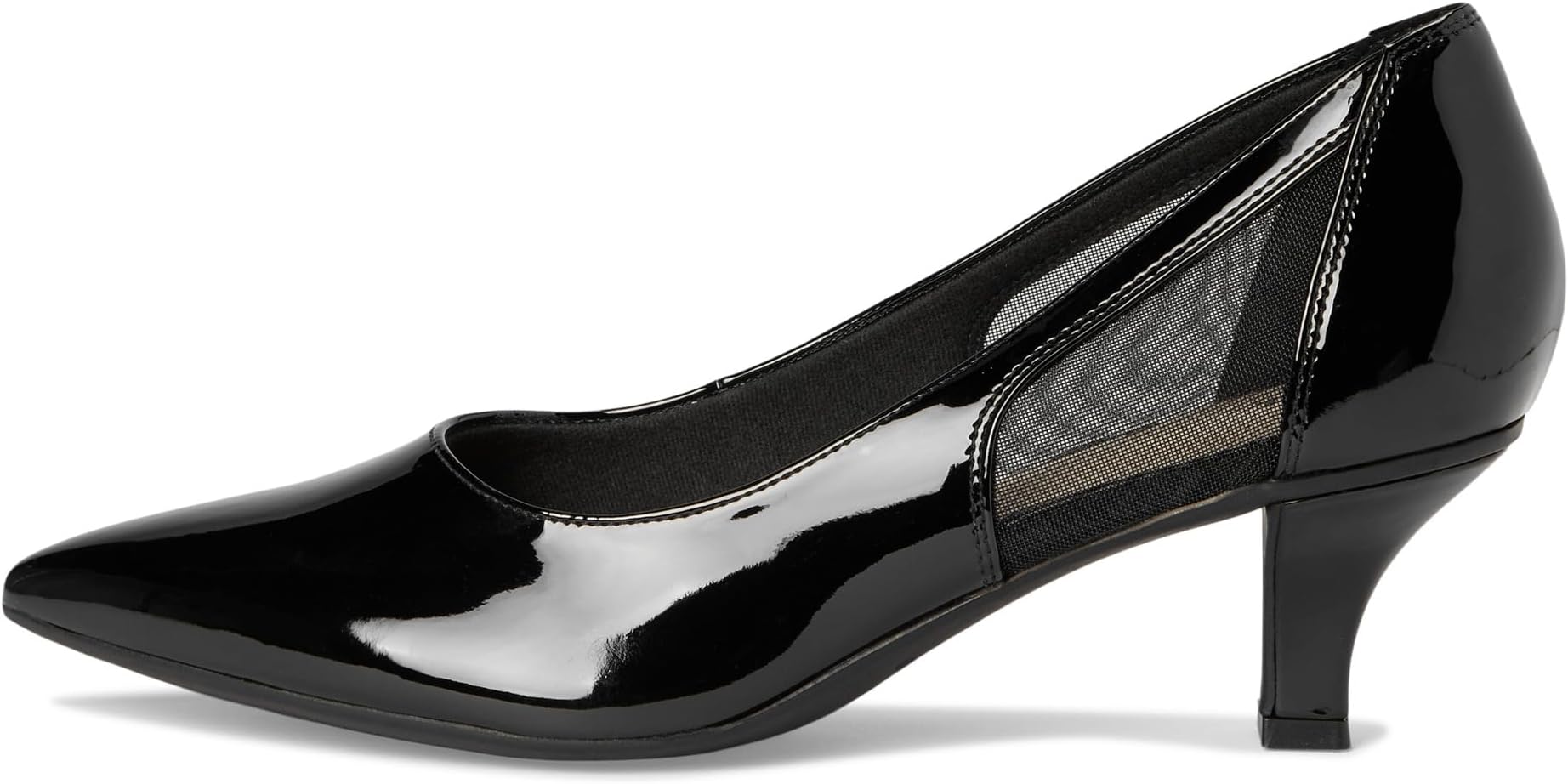 Туфли Clarks Women's Kepley Cora, Black Patent Synthetic — фото 4