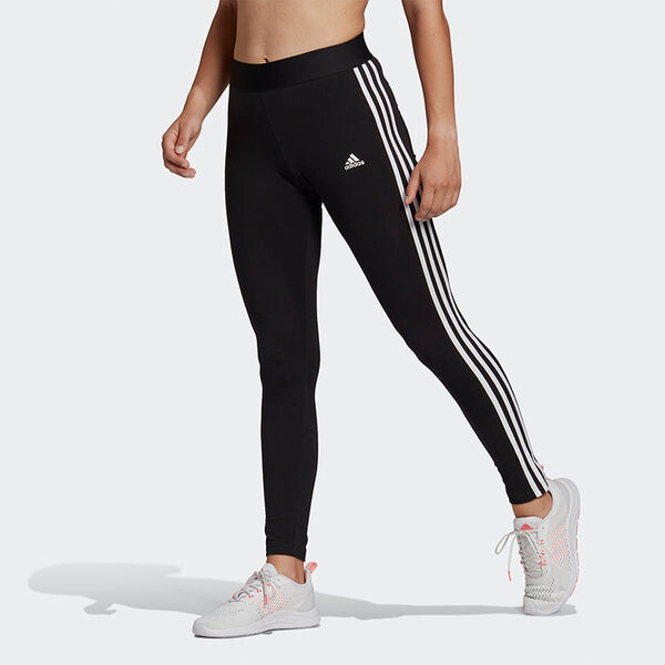 Спортивные штаны (WMNS) adidas W 3s Leg Sports Training Tight Gym Pants/Trousers/Joggers Black, черный — фото 2
