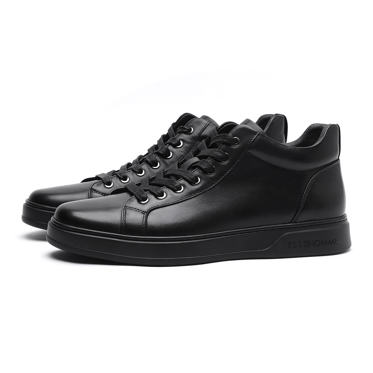 Ботинки мужские Men"s Casual Men High-Top, черный Elle Homme — фото 2
