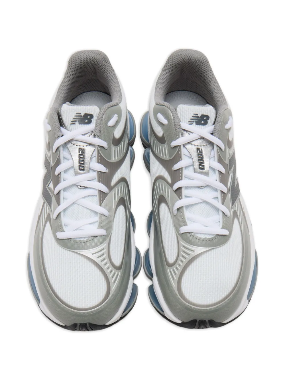Кроссовки 2000 года NEW BALANCE, серый — фото 3