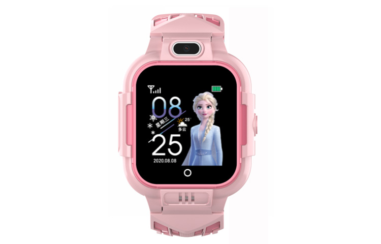 

Disney Часы Frozen Series Smart Movement Silicone Strap Watch Women's Watch Black Dial SF-54214P1