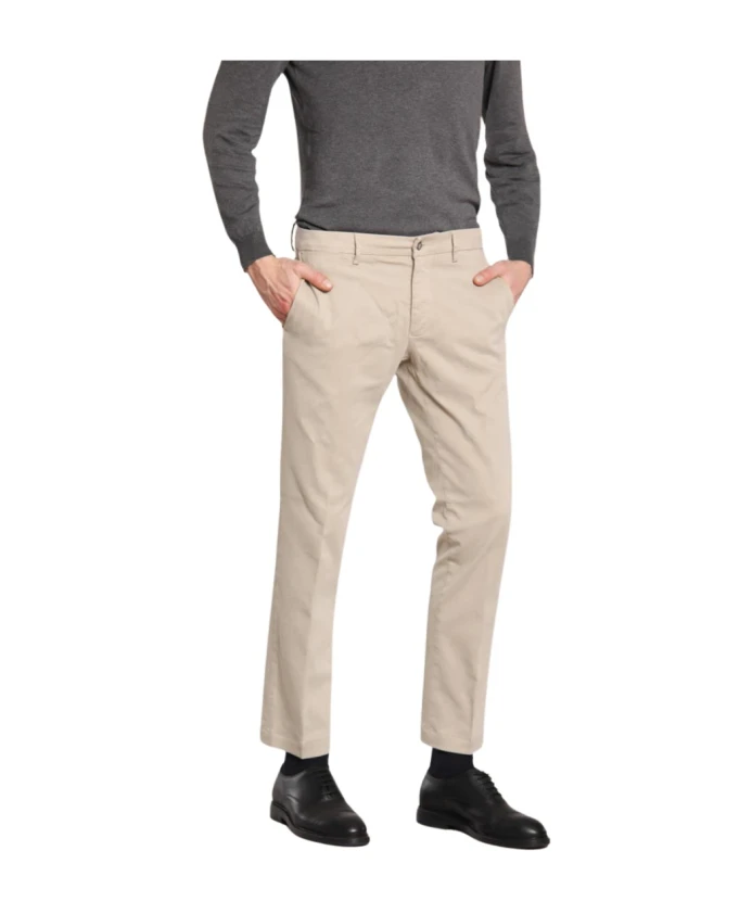 

Брюки-Чиносы обычного кроя из эластичного габардина Mason'S, серый