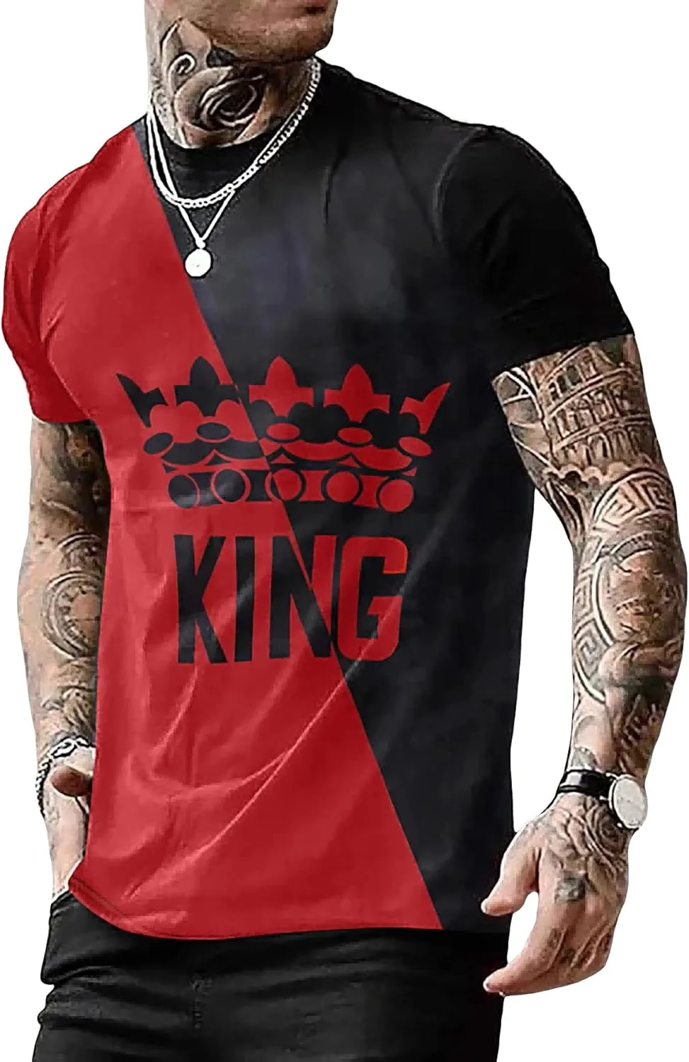 

GORGLITTER мужская футболка с принтом