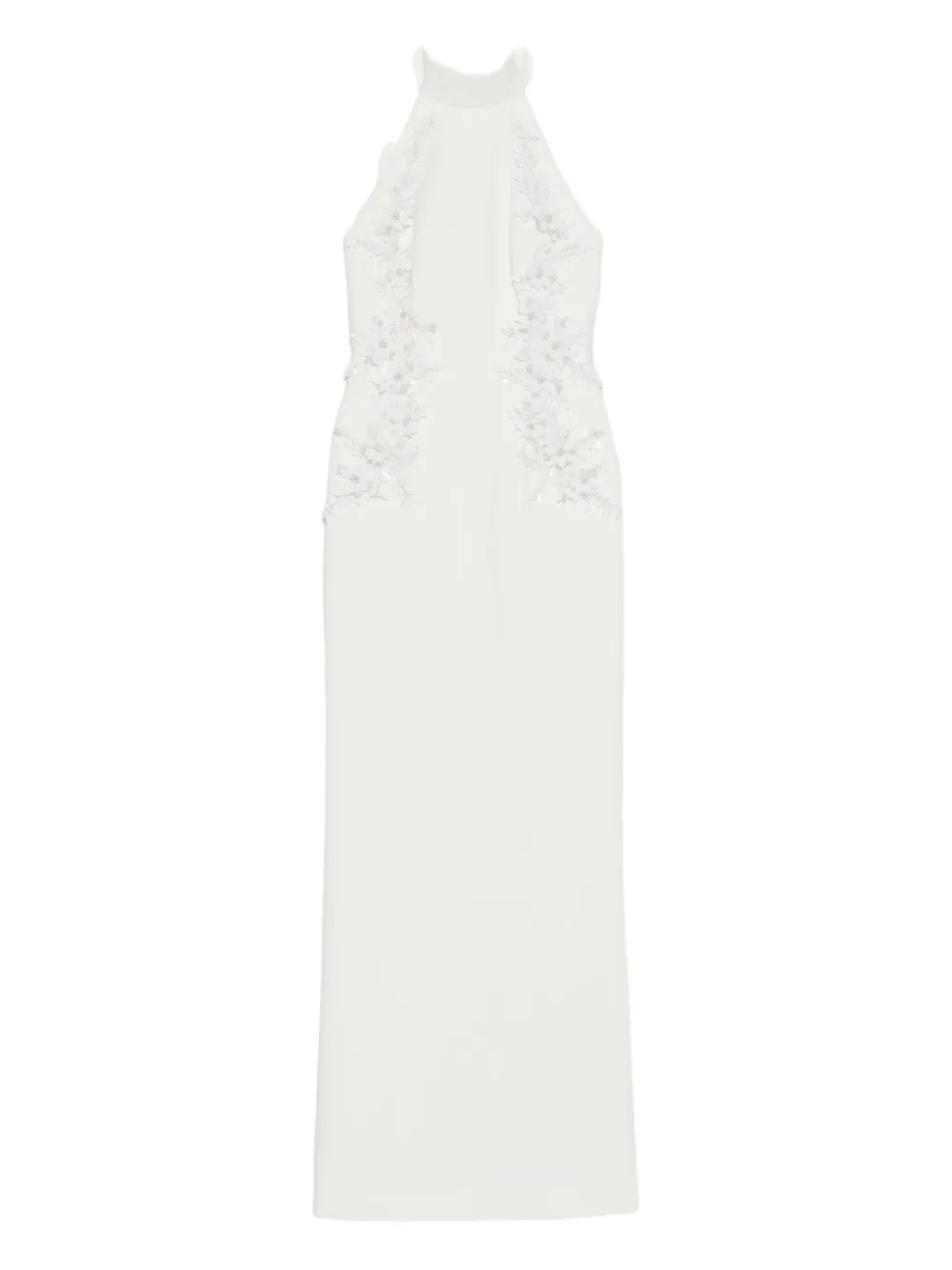 

Платье с цветочной аппликацией Rebecca Vallance, нейтральный