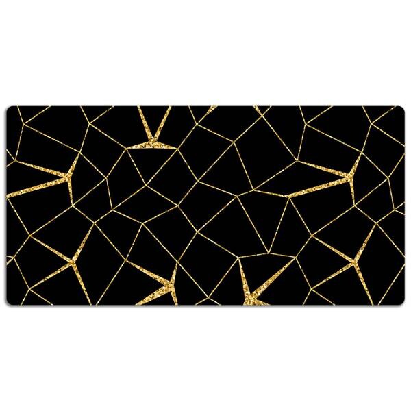 

Настольный коврик Tulup Gold- und schwarze Mosaik, 120x60x1 см, синий