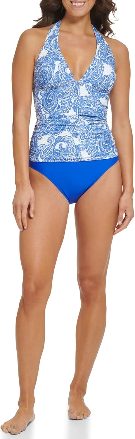 

Женский топ-танкини Tommy Hilfiger с бретелькой через шею, Provence