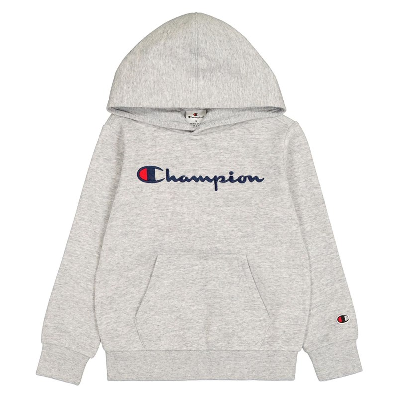 

Детская толстовка с капюшоном Champion, серый