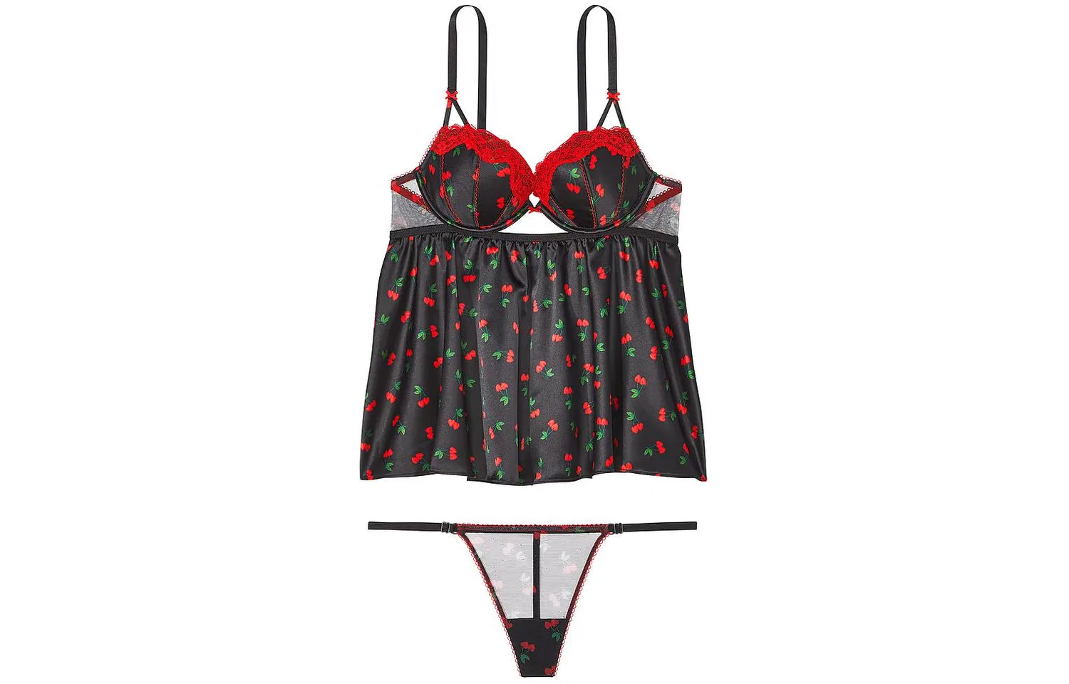 Пижамный комплект Black Cherry Victoria's Secret