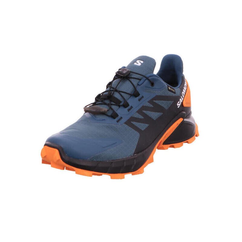 

Кроссовки Salomon, цвет blau/mango