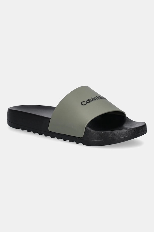 

Шлепанцы CHUNCKY POOL SLIDE R Calvin Klein, зеленый
