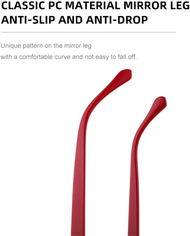 

Ретро солнцезащитные очки без оправы для мужчин, овальные солнцезащитные очки в стиле панк для мужчин, без оправы, большие солнцезащитные очки LXLHWN, C8 Red Gray