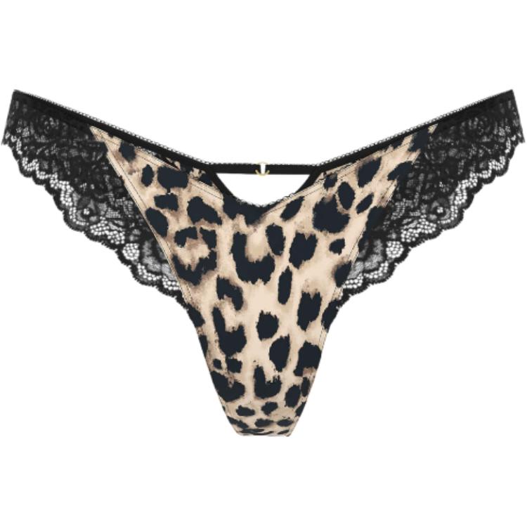 Женские стринги 1 шт Victoria's Secret, леопард