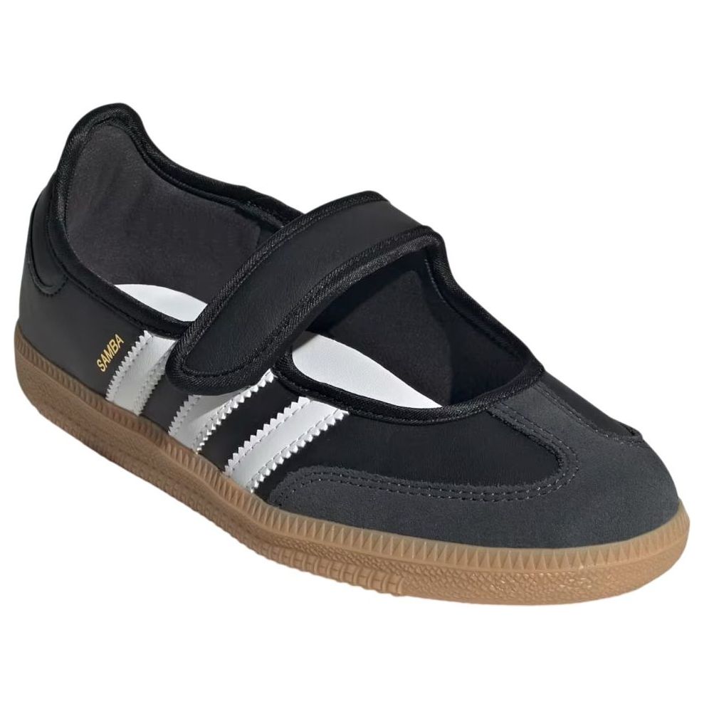 (GS) Adidas Samba Jane 'Black White Gum' — фото 4