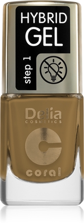 

Гибридный лак для ногтей без использования уф/светодиодной лампы Delia Cosmetics Coral Hybrid Gel, 124 11 ml