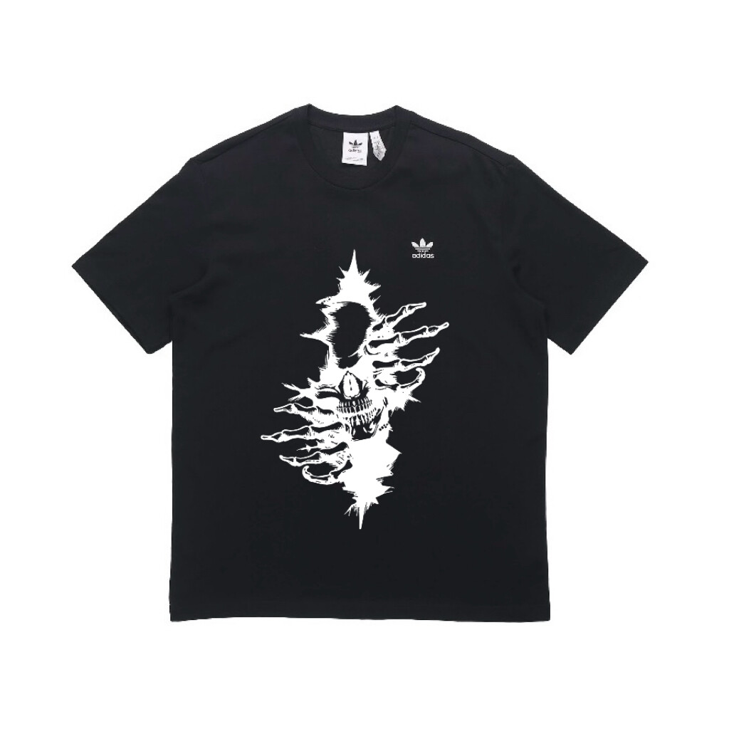 

Футболка унисекс черная Adidas Originals, черный