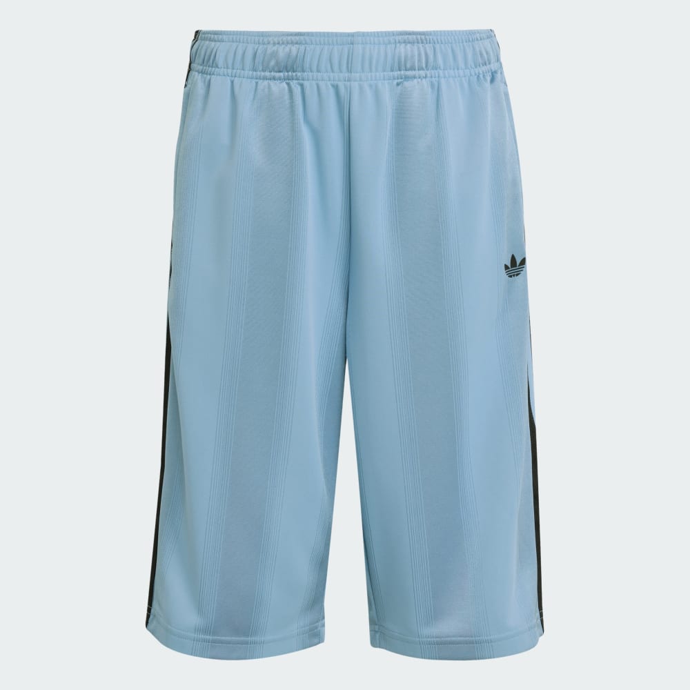 Спортивные шорты Adidas Soccer Shorts, цвет Ash Blue/Black — фото 4