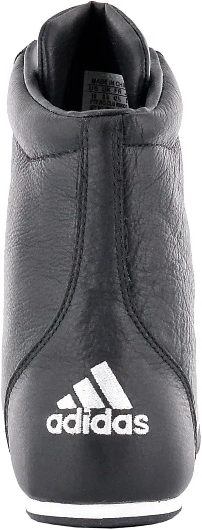 Кроссовки Adidas Prajna High 382158 унисекс из кожи - черные - размер 38 — фото 4