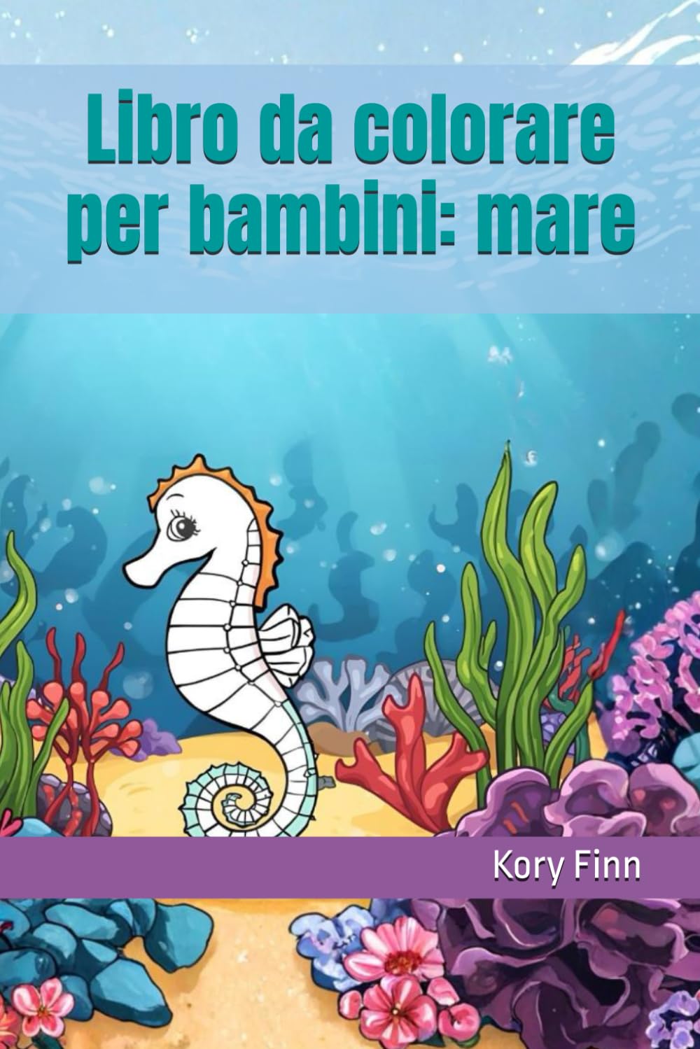 

Libro da colorare per bambini: mare (Italian Edition)