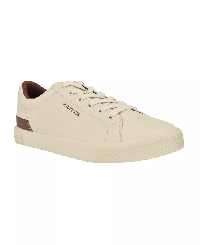 

Мужские кроссовки Rocci Low Top на шнуровке Tommy Hilfiger, слоновая кость/кремовый