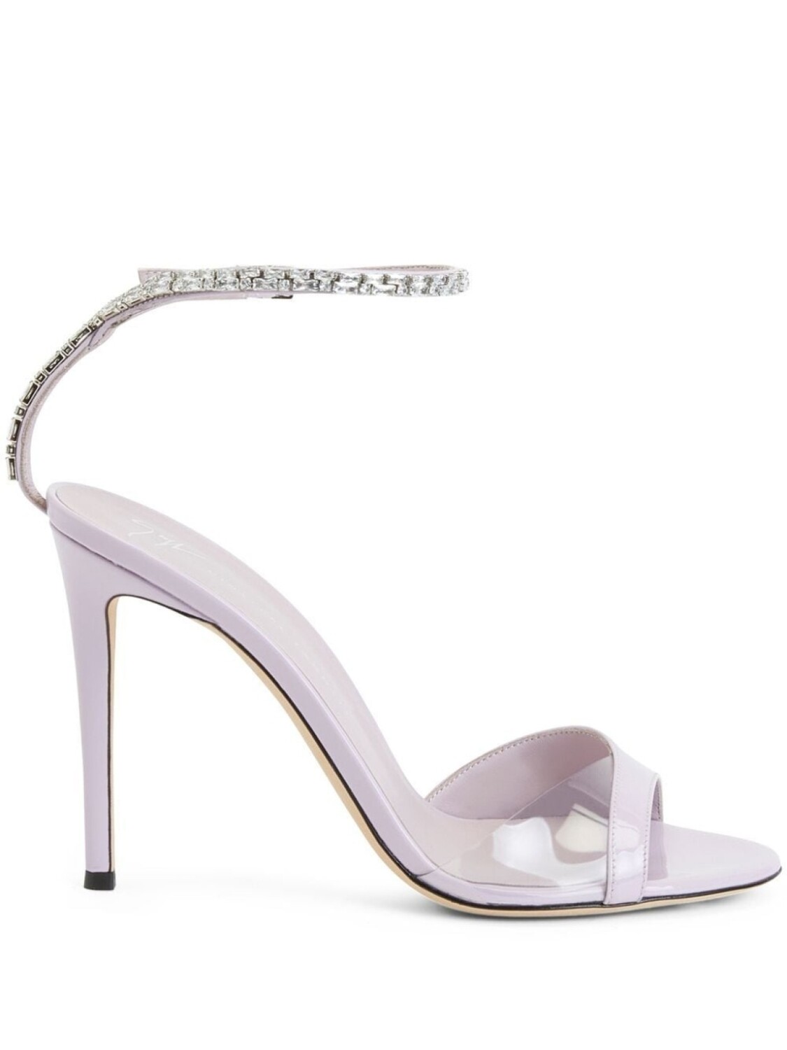 

Giuseppe Zanotti босоножки с кристаллами, фиолетовый